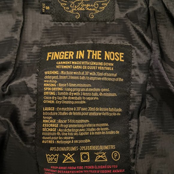 Finger in the Nose Puffer Jacket - Unisex - Picture 3 of 4